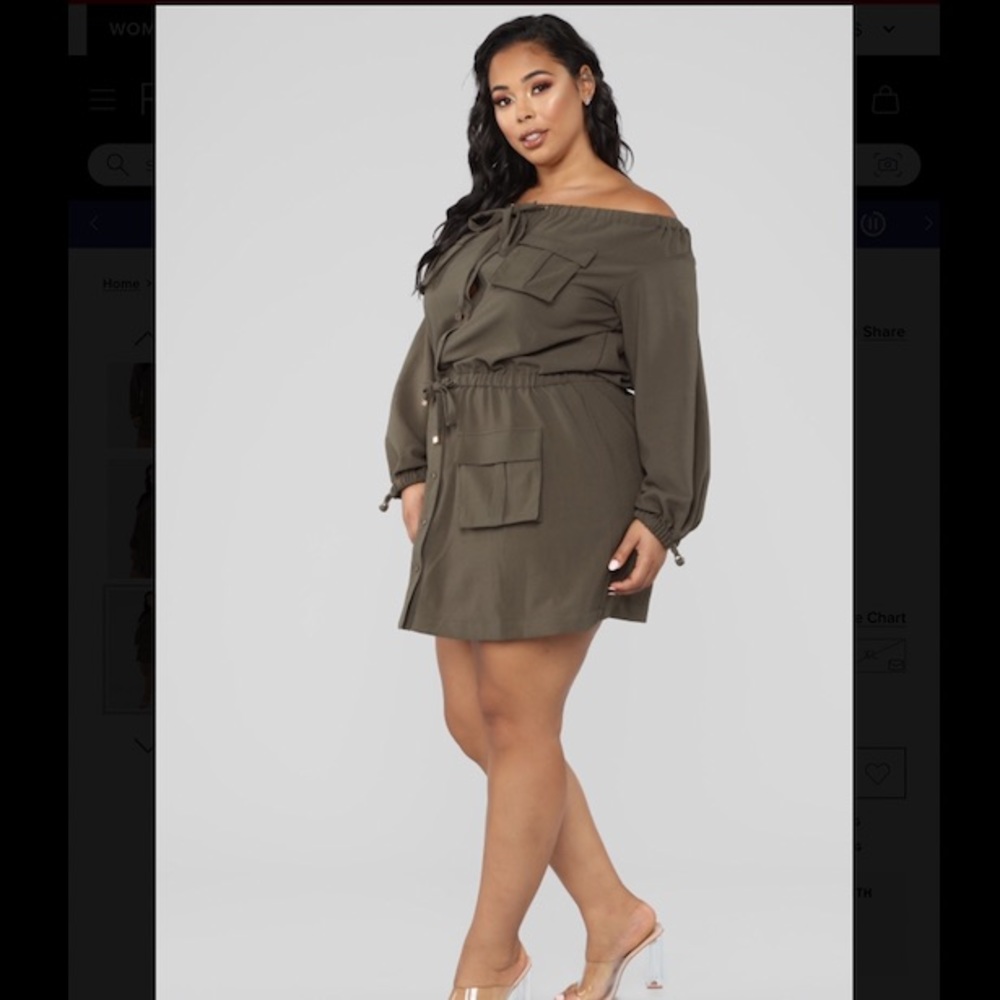 Dinner in Tahiti - Olive 🫒 green dress
